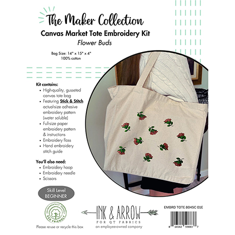 Embroidery Tote Kits     